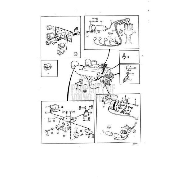 Volvo Penta Ignition Coil 835696 | Zoro
